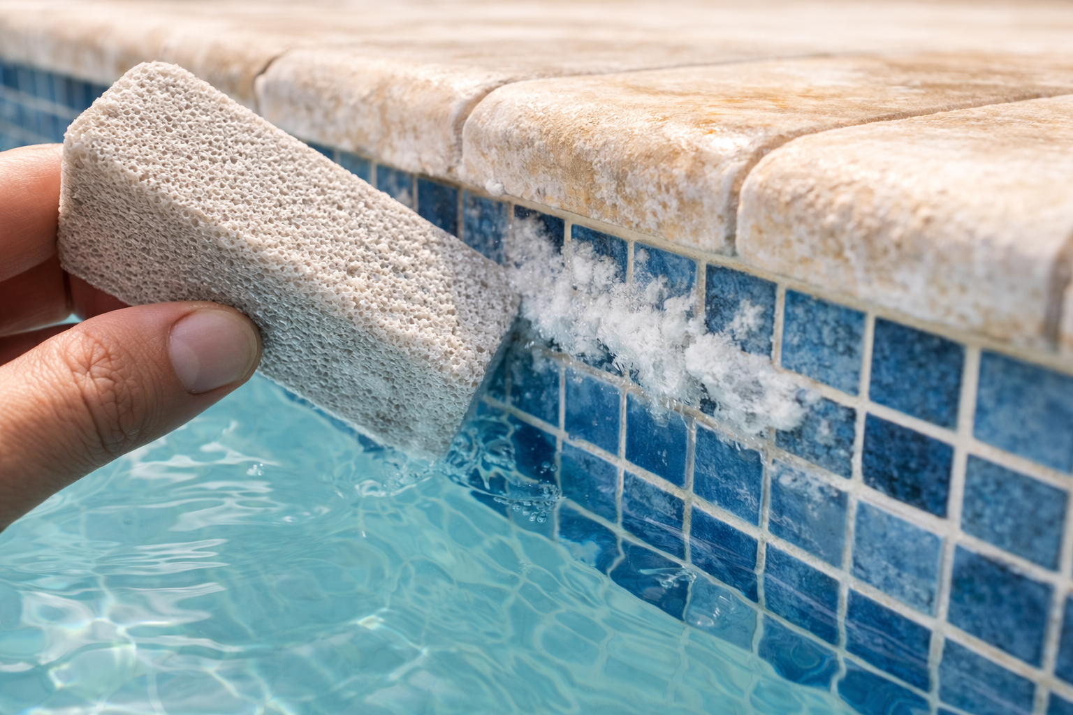 How to Remove Calcium Buildup on Pool Tile (and Keep It From Coming Back)